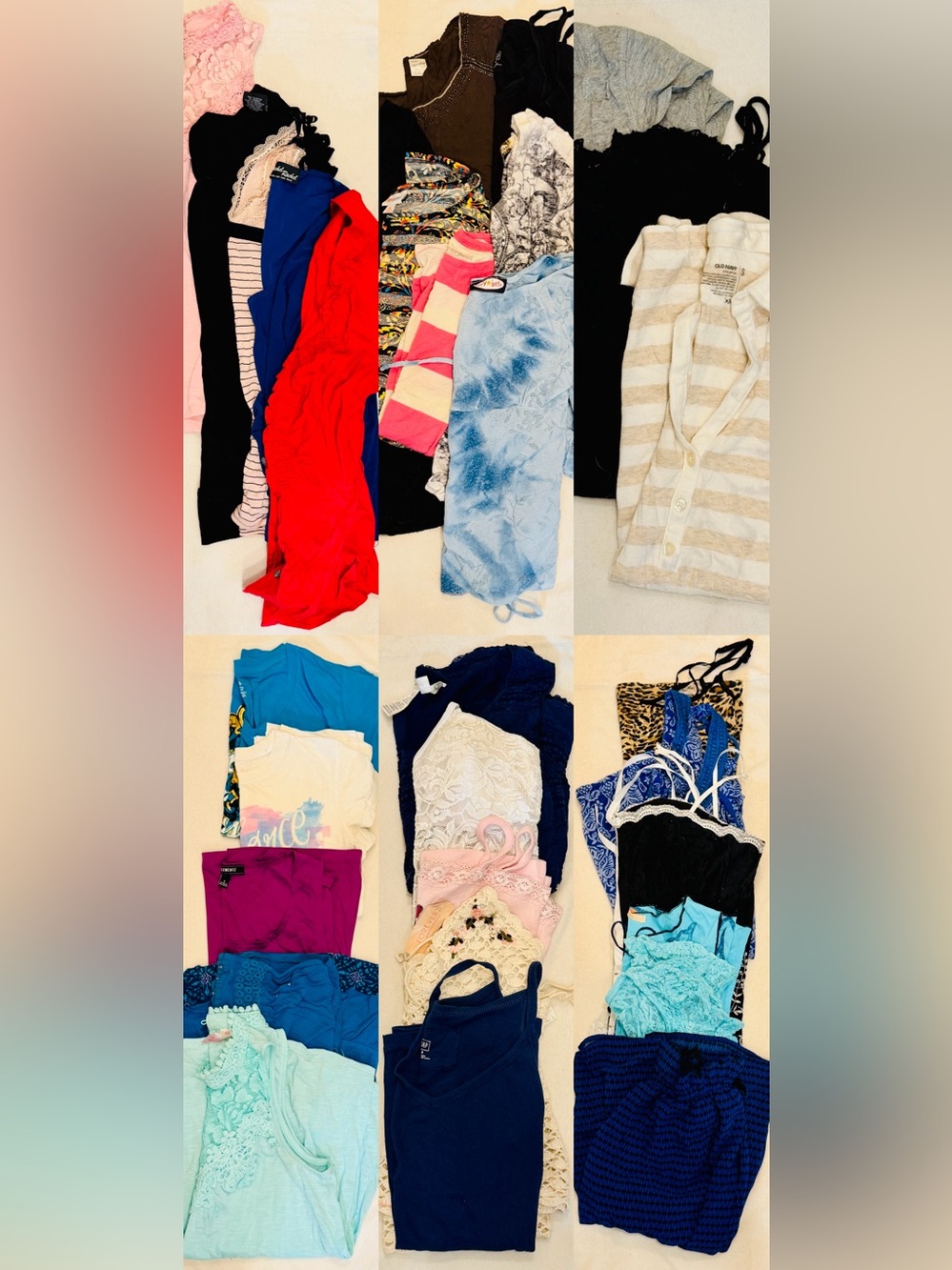 34 TOPS • XS–M • MOSTLY SMALL